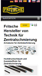 Mobile Screenshot of fritsche-gmbh.de